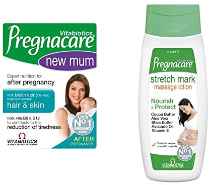 Pregnacare New Mum Support Pack with Pregnacare Stretch Mark Lotion
