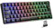 Spirit Of Gamer - Elite K50, Clavier Gamer TKL sans Fil & Bluethooth Rechargeable, Layout Compact 60%, Touches Silencieuses Azerty, Gaming Keybord RGB, Autonomie 300h, Anti-Ghosting, PC/Mac, Noir
