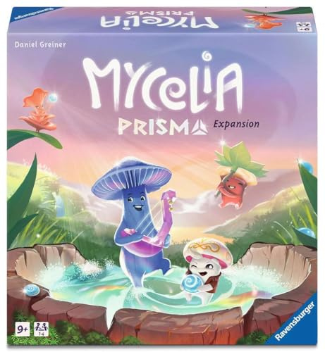 Ravensburger 24713 - Mycelia Prisma Erweiterung - Brettspiel für Familien, Erwachsene und Kinder ab 9 Jahren - einfaches Strategiespiel für 1-4 Personen, Deckbuilding