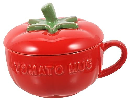 Cabilock Keramikbecher Mit Deckel Mehrzweck-getränkebehälter Wasserbecher Getränkebecher Für Küche Und Frühstück Milchgetränkebehälter