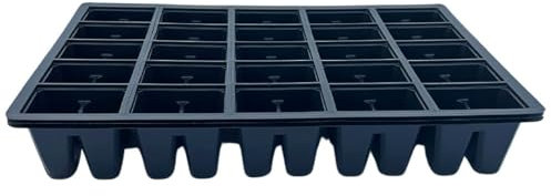 Bramley & Sage 50-Cell Cavity Tray Inserts Black (Set of 6)