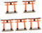 Kisangel 5St Japanisches Torii-Tor Quaste Gnom Makramee Ornamente ästhetisch Wand deko kleine Torii-Torfiguren Miniatur-Torii Gartenminiaturen Torii Mikro-Landschaftsstütze Mini-Torii Harz