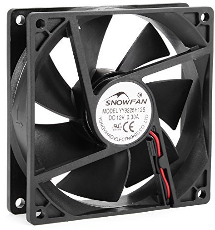 uxcell 92mm Case Fan Silent Cooling Fan 2300 RPM for Computer Cases and CPU Coolers