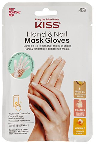 Kiss Hand & Nail Mask Gloves 2 Count (3 Pack)