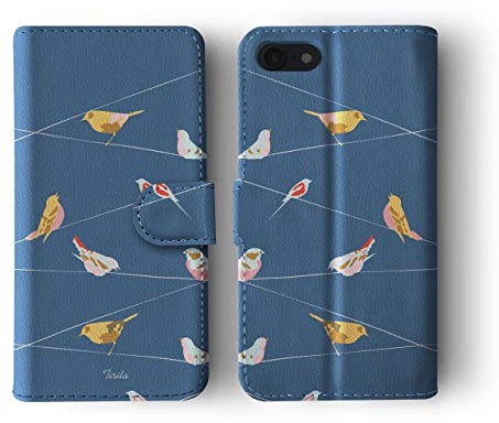 Compatible with iPhone 6 & 6s Tirita Flip Wallet Case Cover PU Leather Animals Print Cute Fashion Birds