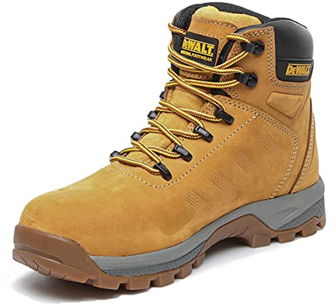 DEWALT Sharpsburg Men's Nubuck Leather, Lightweight, Steel Safety Toe, Work Boot
