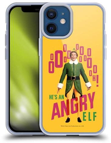 Head Case Designs Offizielle Elf Movie Boese Kobolde Grafiken 2 Gelhülle [Militärischer Schutzgrad] Kompatibel Mit Apple iPhone 12 Mini Und Kompatibel Mit MagSafe