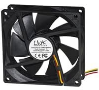 Ventilateur 92 x 92 x 25 12 V connecteur 3 fils avec vis incluses