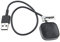vhbw Ladekabel kompatibel mit Fitbit Sense, Versa 3 Smartwatch, Fitnesstracker - Ladestation, Ersatzkabel, Schwarz, magnetisch - 30cm