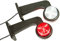 2 x LED Gummi Begrenzungsleuchte Seitenleuchte 12V 24V mit Old School Style Positionsleuchte Auto LKW PKW Wohnwagen KFZ Lampe Leuchte Licht Rot Weiß