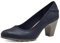 s.Oliver Damen Pumps mit Blockabsatz Bequem, Blau (Navy), 38 EU