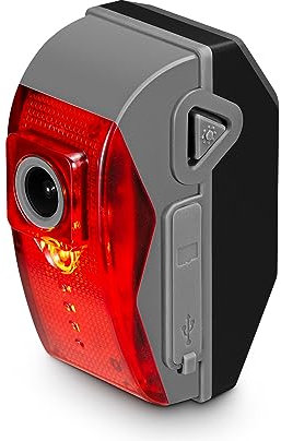 SYNAGY Rear Bike Light Camera Combo, 1080P Full HD, 32GB Memory Card Included, Built-in Rechargeable Battery, Rear Cycling Camera with Tail Light