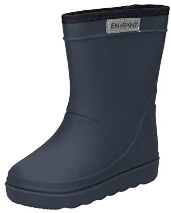 EN FANT Kinder Gummistiefel Solid Marine 23