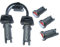 Cif 6210-5 Kit 5 Serrature Cilindretti + 2 Chiavi Compatibile Con PIAGGIO Vespa PK - PX - COSA/NRG/SFERA/NTT/ZIP - GILERA STORM/TYPHOON