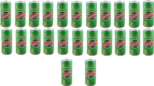 Limca Dose 330 ml – Erfrischungsgetränk – Kaltgetränkedose – erfrischendes Zitronengetränk – kräftiger Geschmack – Getränke (24 Stück).