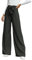 Cicy Bell Damen Weite Bein, Stoffhose Damen Hohe Taille Palazzo Hose, Leicht, Lockere Freizeithosen, Hose Krawatte Knoten Taschen-Elegant Casual Weite Hose,Hosen-Dunkelgrau, S