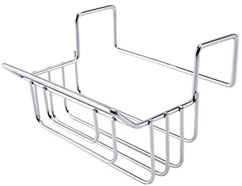 Muuoeou Küchen Spüle Organizer Edelstahl Hängen Schwamm Halter Handtuch Halter Wasch Becken Abtropf Fläche Korb Reinigungs Werkzeug Speicher Organisator