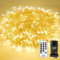 Bzavor 35M 300 LED Lichterkette mit Stecker Timer 8 Modi Merkfunktion IP65 Wasserdicht Valentinstag Deko Lichterkette Outdoor Led Außen Lichterkette Strom Lichterkette Innen für Hochzeit Deko
