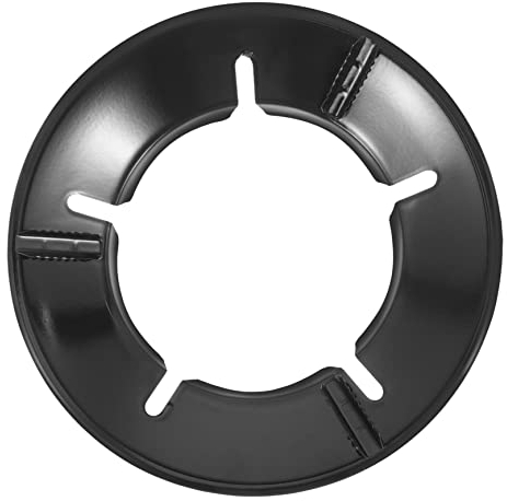 OFFSCH Windproof Gas Stove Wok Ring 5-Opening Cast Iron Pan Support Rack Heat Insulation Bracket Universal Cooktop Accessory for Household Kitchen