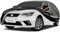GUNHYI Auto Abdeckplane Wasserdicht Passend für Seat Ibiza(1993-2024), 7 Schichten Vollgarage Autoabdeckung Autoplane für Regen Sonne Staub Schutz，Mit Baumwollfutter und Reißverschluss ausgestattet
