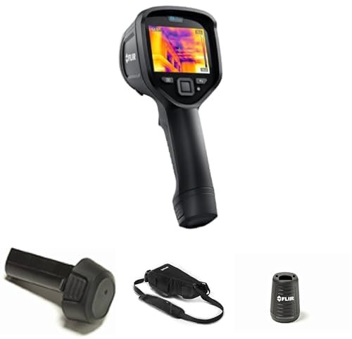 Bundle of FLIR E6 Pro - Commercial Thermal Imaging Camera with Wifi + FLIR Systems T198530 Battery for FLIR Ex Series + FLIR Carrying Pouch + FLIR Systems T198531 Battery Charger