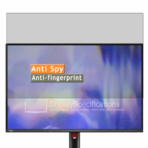 Vaxson Anti Spy Schutzfolie, kompatibel mit Lenovo ThinkVision T24d-30 24.1 Monitor, Display folie folien Displayschutzfolie ( nicht Panzer Schutz Glas folie SchutzGlas nicht PanzerGlas )