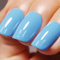 Ozzeal Gel Polish,15ML Light Pastel Blue Gel Nail Polish Macaron Spring Summer Soak off LED UV Gel Nail Polish Art Starter Manicure Salon DIY Nail Gel Polish