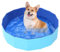 Piscine pour Chien Baignoire Chien Piscine Pliable en PVC Anti-Glissant Baignoire Pliable pour Animaux de Compagnie 60 x 20CM (L)