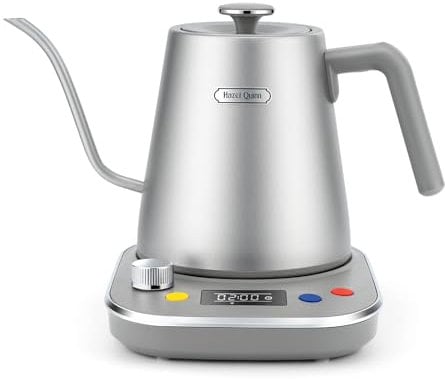 Hazel Quinn Gooseneck Electric Kettle - 0.8L/27oz Goose Neck KettleGooseneck Electric Kettle - 0.8L/27oz Goose Neck Kettle