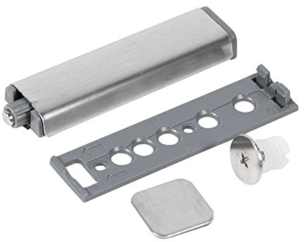 4 PCS Türdämpfer Offenes Tür-Dämpfersystem Edelstahl Scharnier der Schranktür Touchscreen Tür Zylinderschloss Geschlossen Puffer Box Tür-Scharnier Schublade System Schub Freisetzung für Fenster