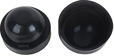 Staubschutzkappen Frontscheinwerfer Staubschutz, 2 Stück 90mm Gummi Auto LED Scheinwerfer Staubschutz Shell Abdichtung Abdeckung wasserdicht Schwarz