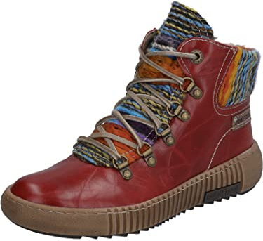 Josef Seibel Maren 06 Damen Boots, Rot(451 Hibiscus Kombi),44 EU