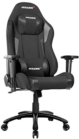 AKRacing EX-Wide Siège de Jeu sur PC Siège capitonné Noir