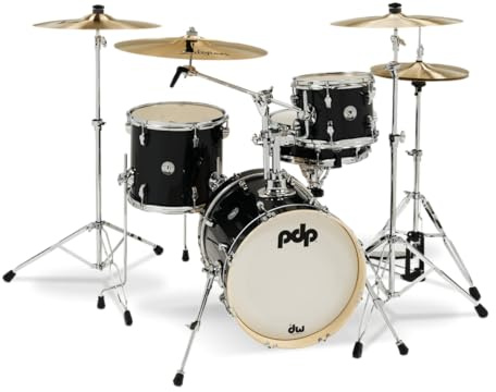 PDP New Yorker 4-piece Shell Pack - Black Onyx Sparkle