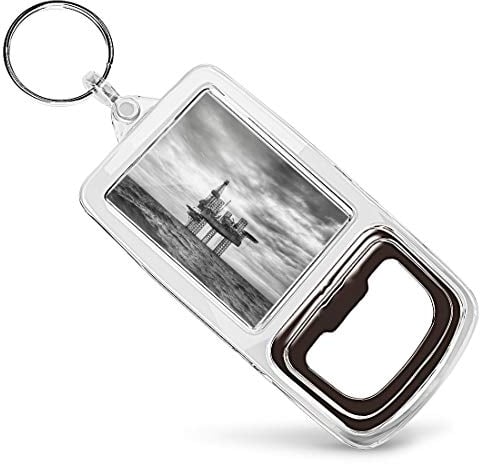 Destination Vinyl ltd 1 x Bottle Opener Keyring - Offshore Jack Up Rig Oil Industry |Keychain|Keyring|Charm| #43293
