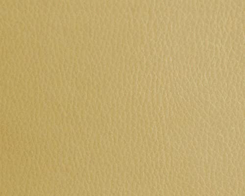 Polipiel para tapizar, realizar manualidades decorar, muebles, cojines, coches, sillas, sofás, bolsos. Tela Ecopiel. Cuero Sintético. 140 cm de ancho (200 cm, Beige)
