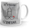 Kalféa Mug humour tasse pour dire je t'aime à l'infini de façon sexy femme homme tasse idée cadeau céramique originale amour drôle anniversaire Noël offrir fille garcon ami epouse epoux 325ml