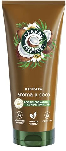 Herbal Essences Acondicionador Hidratante Aroma Coco, 250 ml, Hidratación Para Pelo Muy Seco