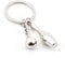 ARFUKA Keyring Metal Bowling Keychain Sport Key Chain Keyring, Christmas/Birthday Gift for Men and Women Silver