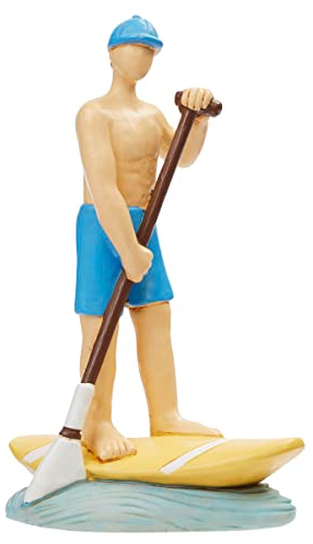 Miniatur Standup-Paddler, ca. 10 cm