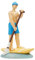 Miniatur Standup-Paddler, ca. 10 cm
