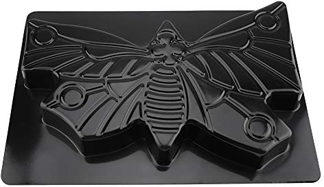 Tomotato Betonform Schmetterling, Gartenweg Form aus ABS, 44 x 31 x 4,5 cm, für DIY Gehweg, Balkon, Villa