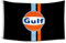 Arbinger Gulf Racing Banner Flagge Porsche Formel 1 F1 Race Team Garage Tankstelle HD Druck / Vibrat Farbe / 150D Polyester