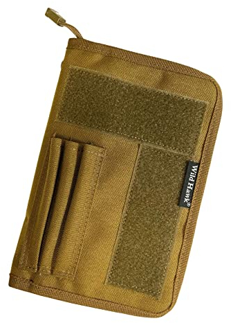 Almost SGT Brown Cordura US Army Green Leader Book Cover Tactical Notebook Cover 5,5x8