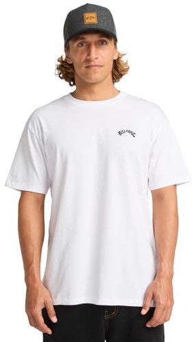 BILLABONG Mens Arch Crew Shirt, White, XS EU