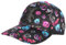 Casquette Teddy Bad Rose et Noire Strass Print Streetwear Baseball City - Taille Unique - Rose