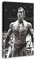 Enartly Leinwand Bilder Arnold Schwarzenegger Muskelmann Schwarz-Weiß-Bilderdruck Moderne Familie Schlafzimmer Dekor Poster 60x80cm Kein Rahmen