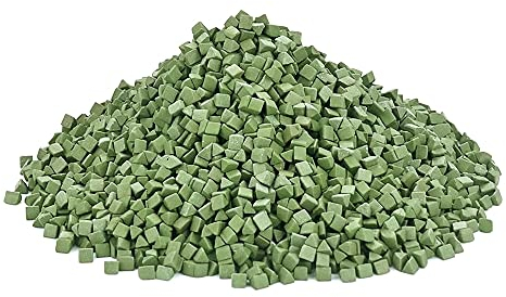 500G Bijoux Polissage Matériel Céramique Pierre Polissage Tumbling Média Vibration Tumbler Machine Utiliser Corindon Triangle Abrasif (3MMX3MM)