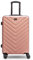 REDOLZ Hartschalen Koffer Damen/Herren | Leichter Trolley 45 x 25 x 67 cm - hochwertiges ABS Material | 4 Doppelrollen & TSA-Schloss (Essentials 07)