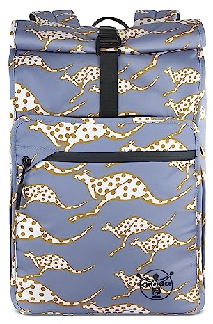 Chiemsee Jump N Fly Roll-Rucksack aus recyceltem PET - 15 Laptop-Daypack in lila
